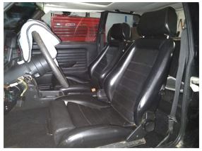 Interior with original Recaro seats